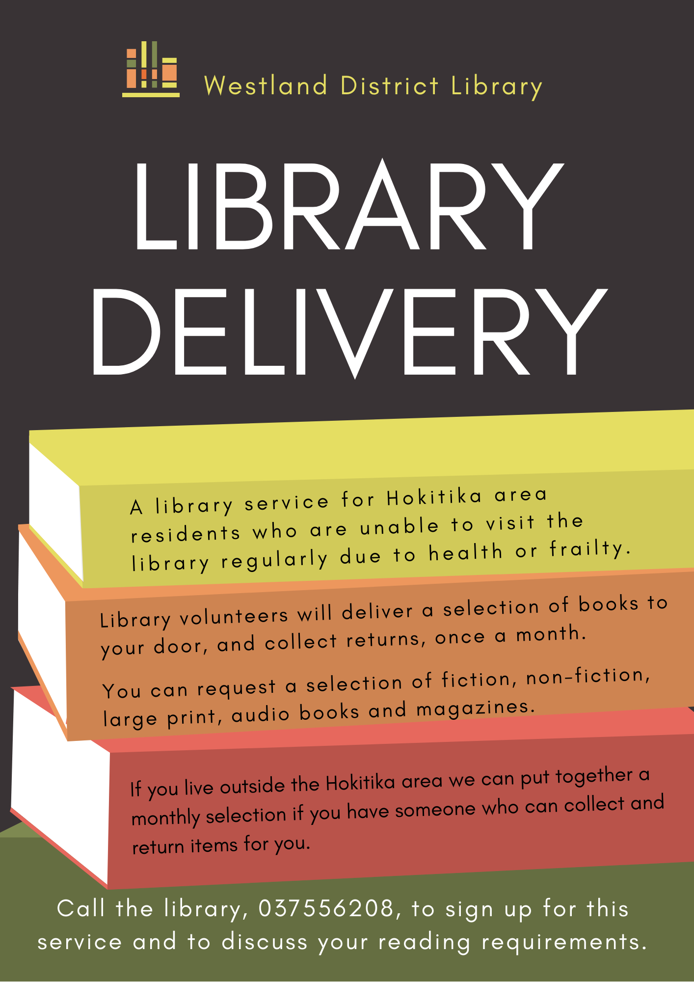 Library Delivery Service | Westland Matters