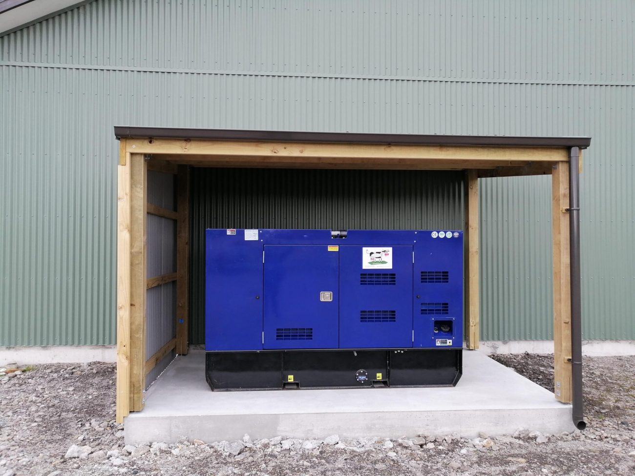 Emergency Generator installed at Fox Glacier