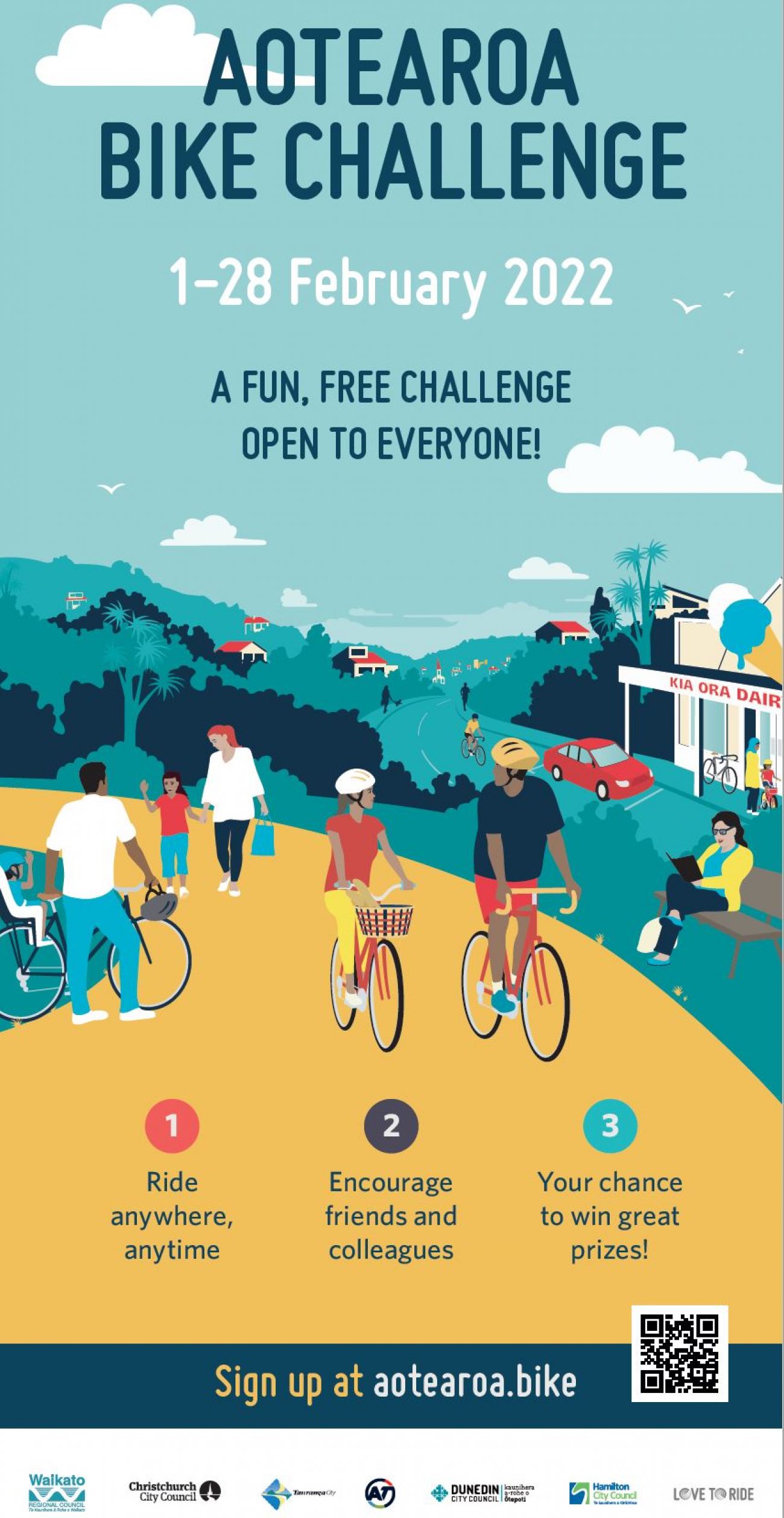 Council staff join Aotearoa Bike Challenge for the sixth year