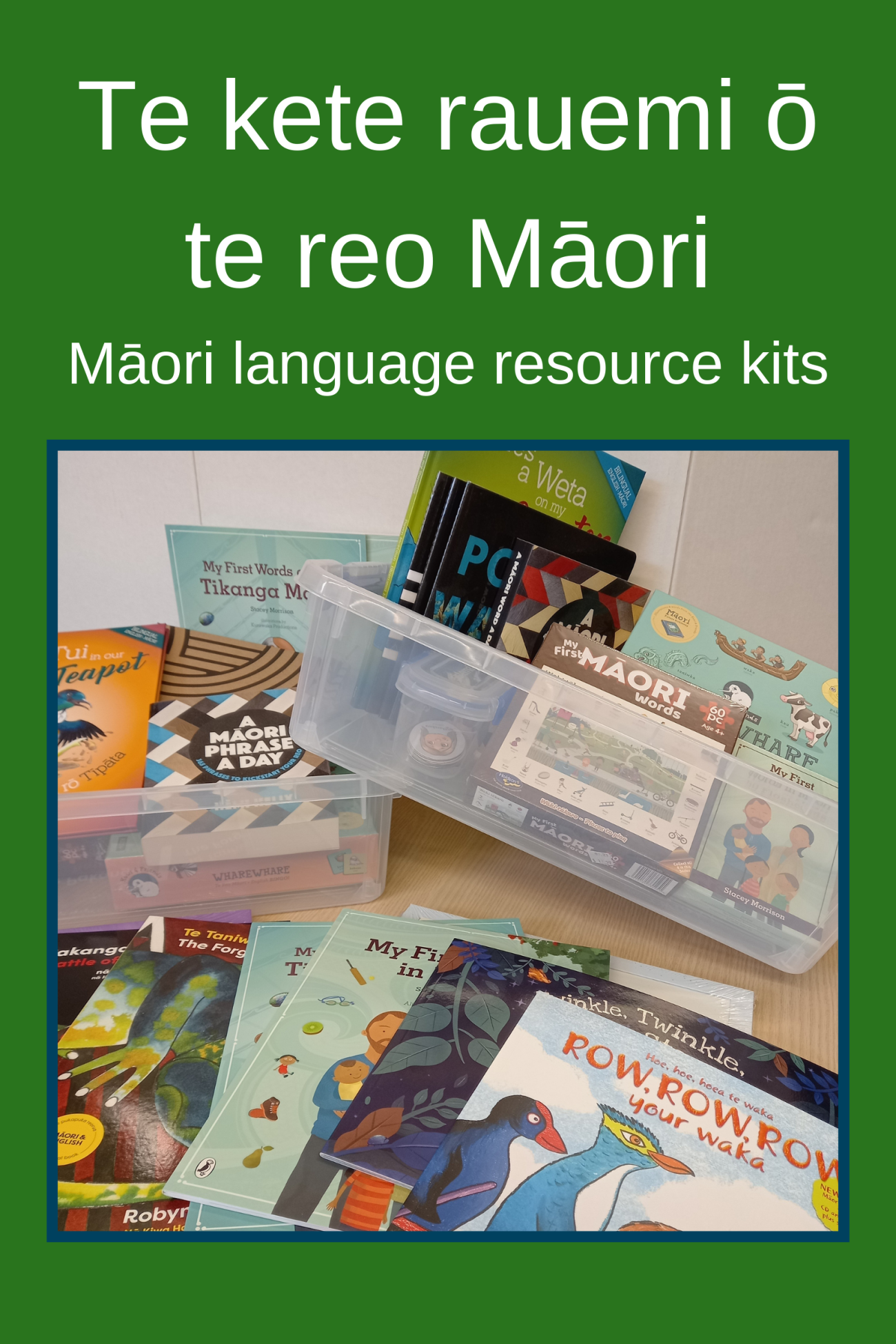 Te Reo Māori resources at the Library