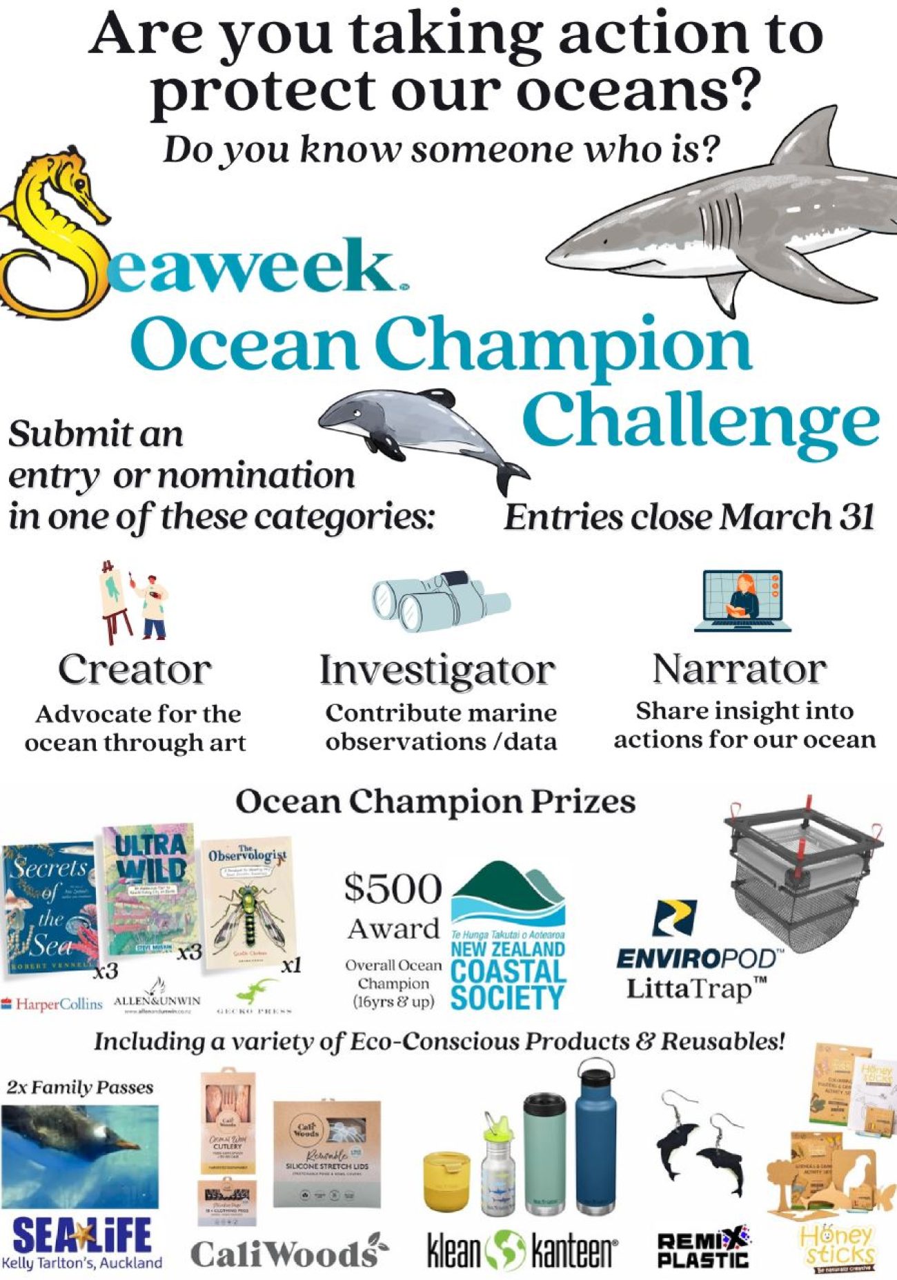 Sea Week – Ocean Champion Challenge