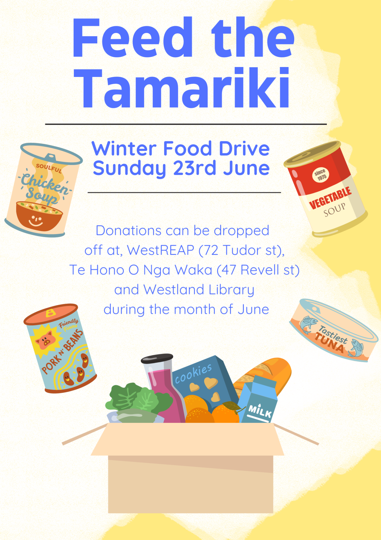 Midwinter food drive