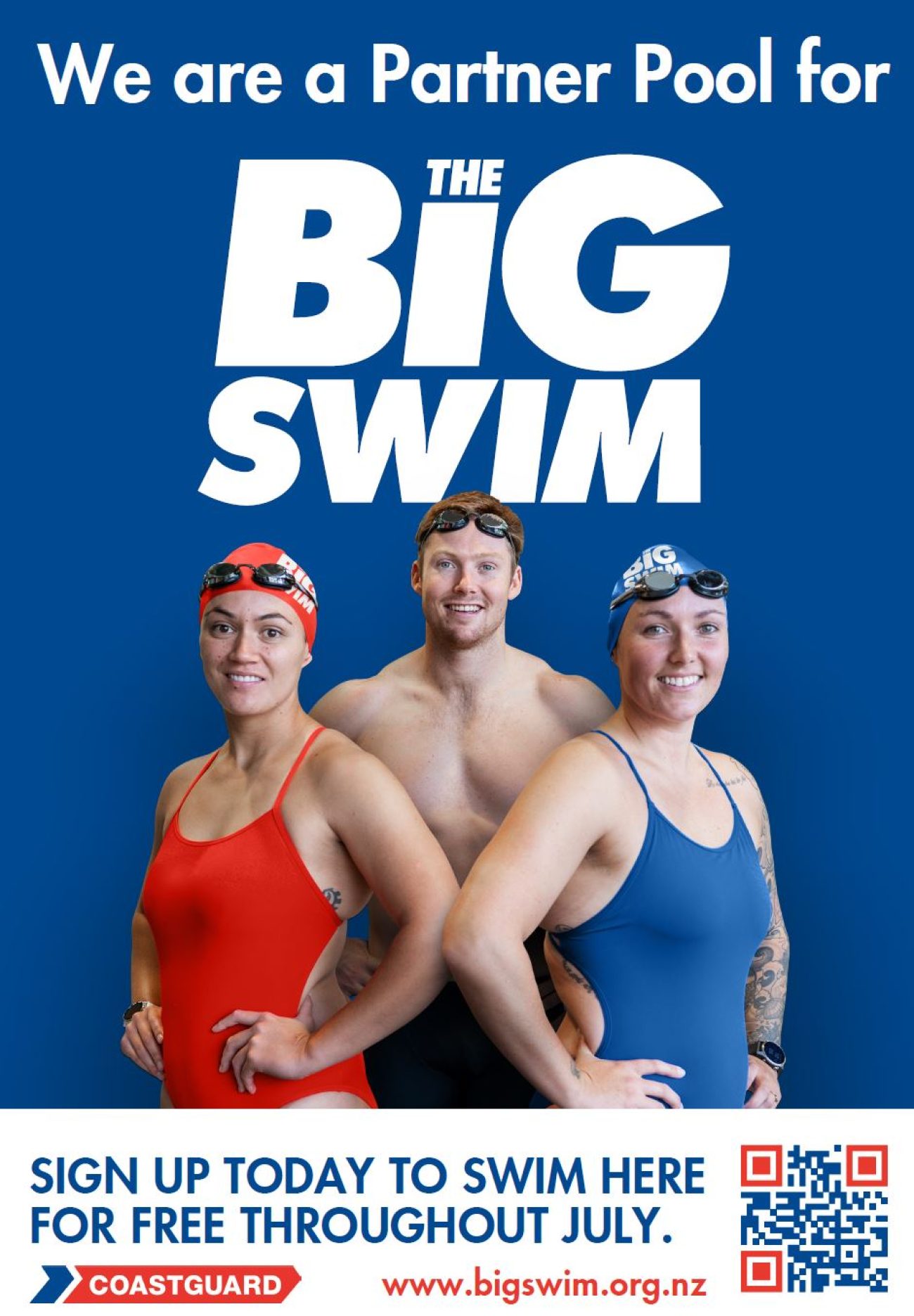 Big Swim to support the Coastguard NZ