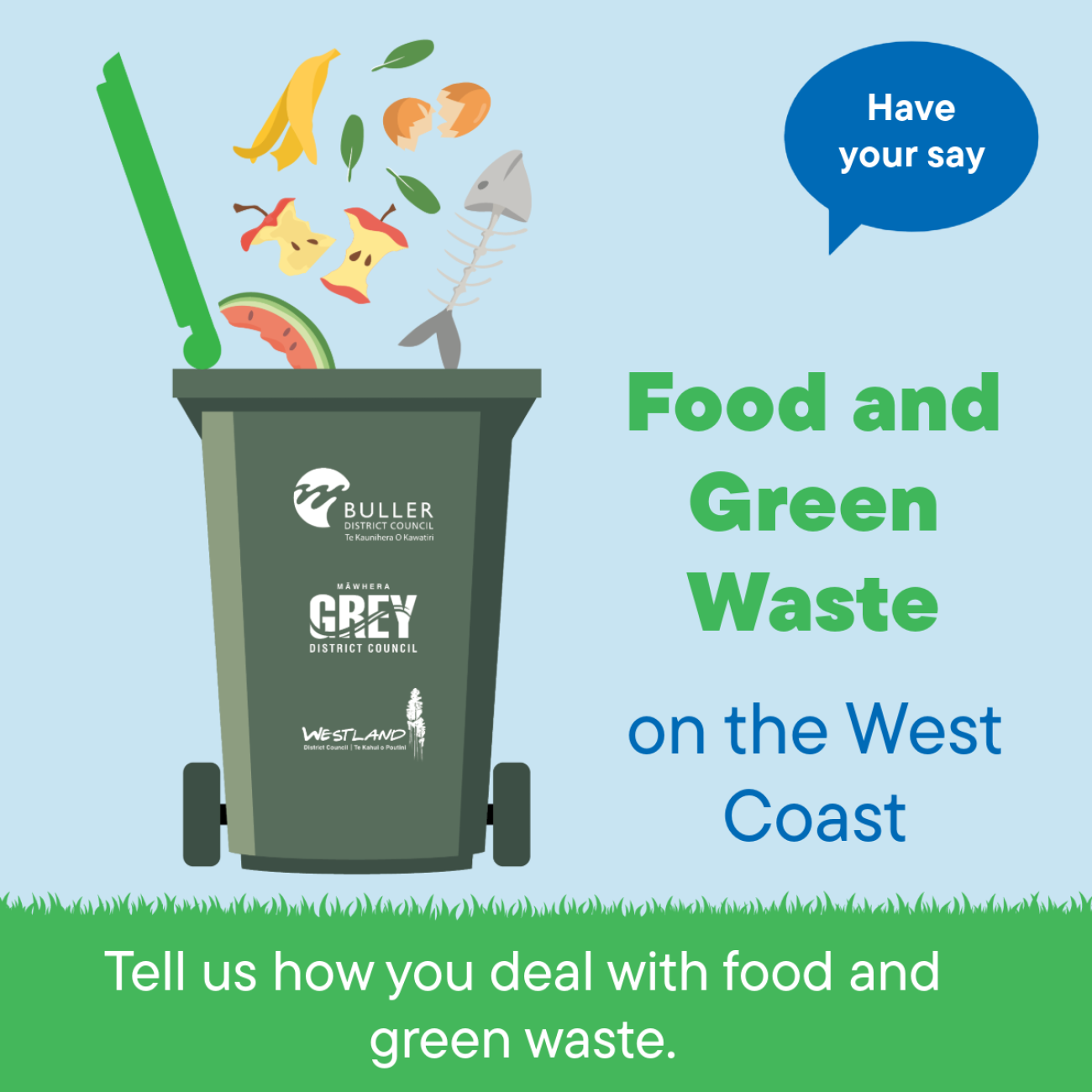 Food and green waste collection on the West Coast