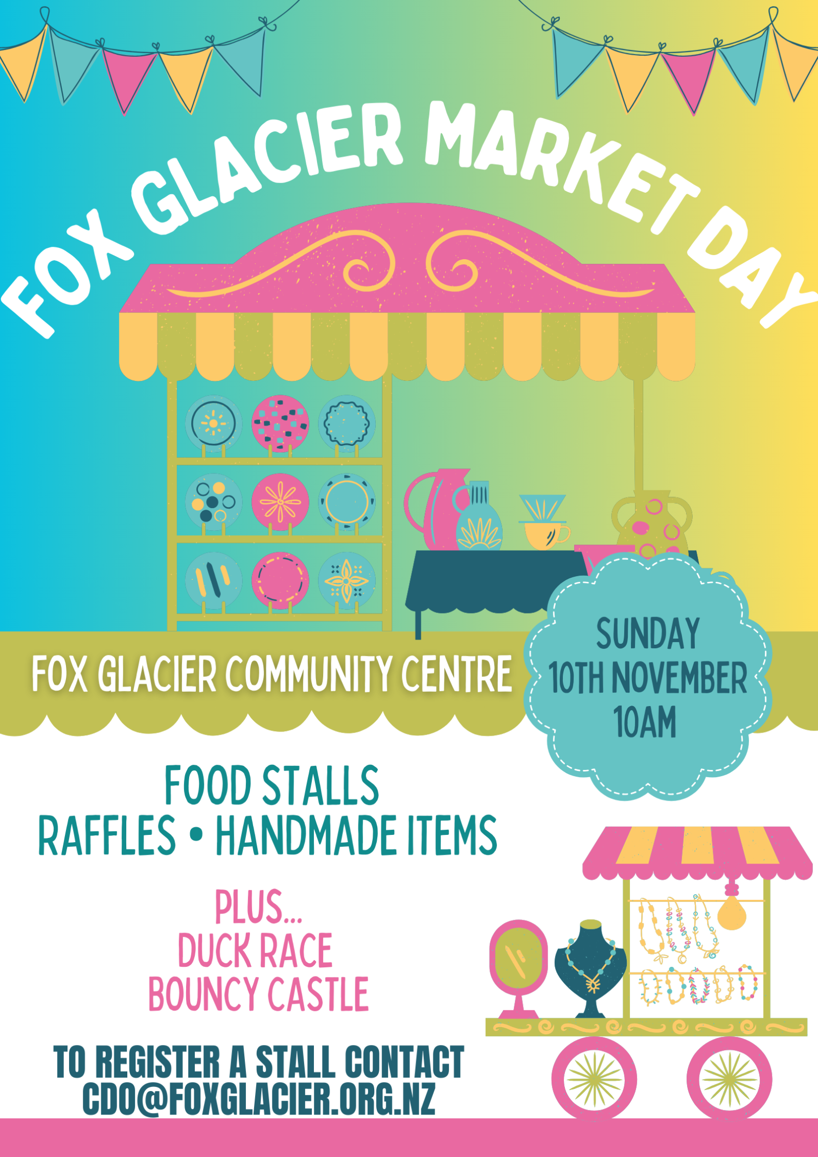 Fox Glacier Market – November