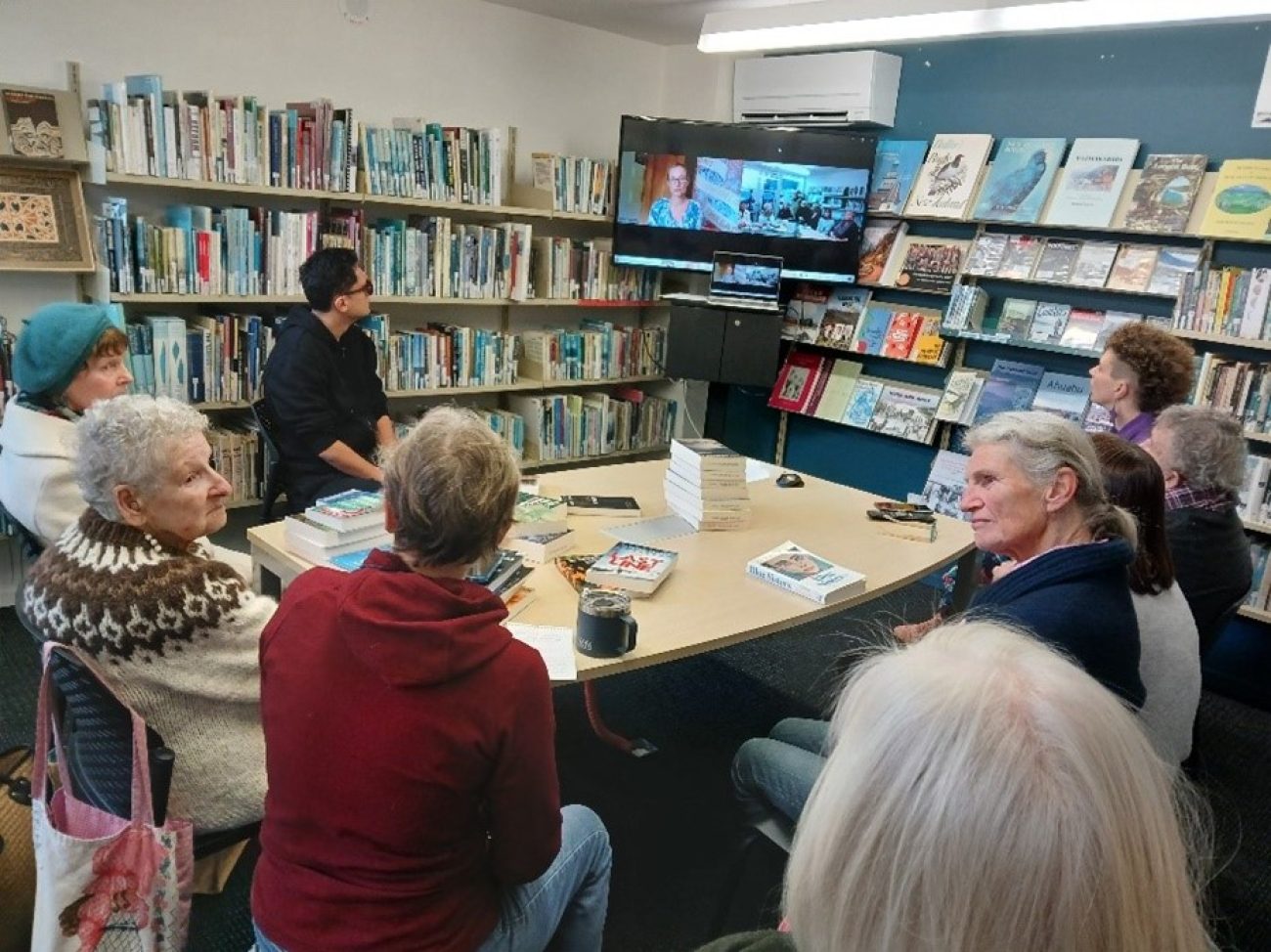 Virtual Author Visits at the Library with the Books and Banter Group