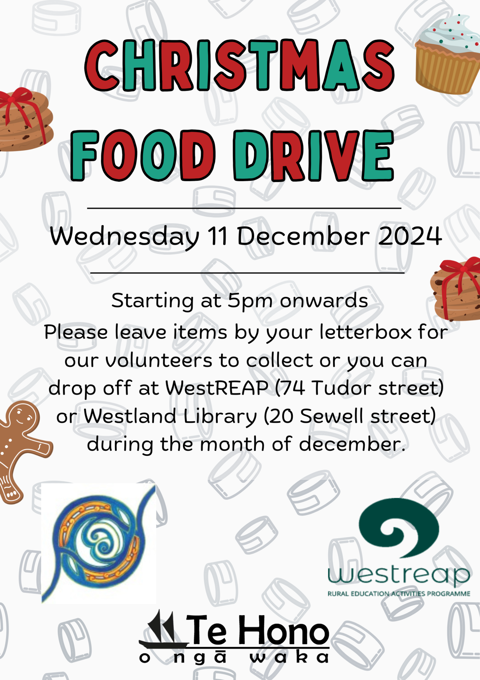 Christmas food drive 2024