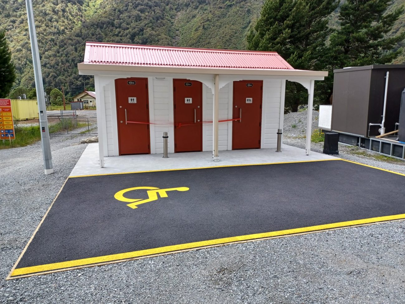 Otira’s new public toilets