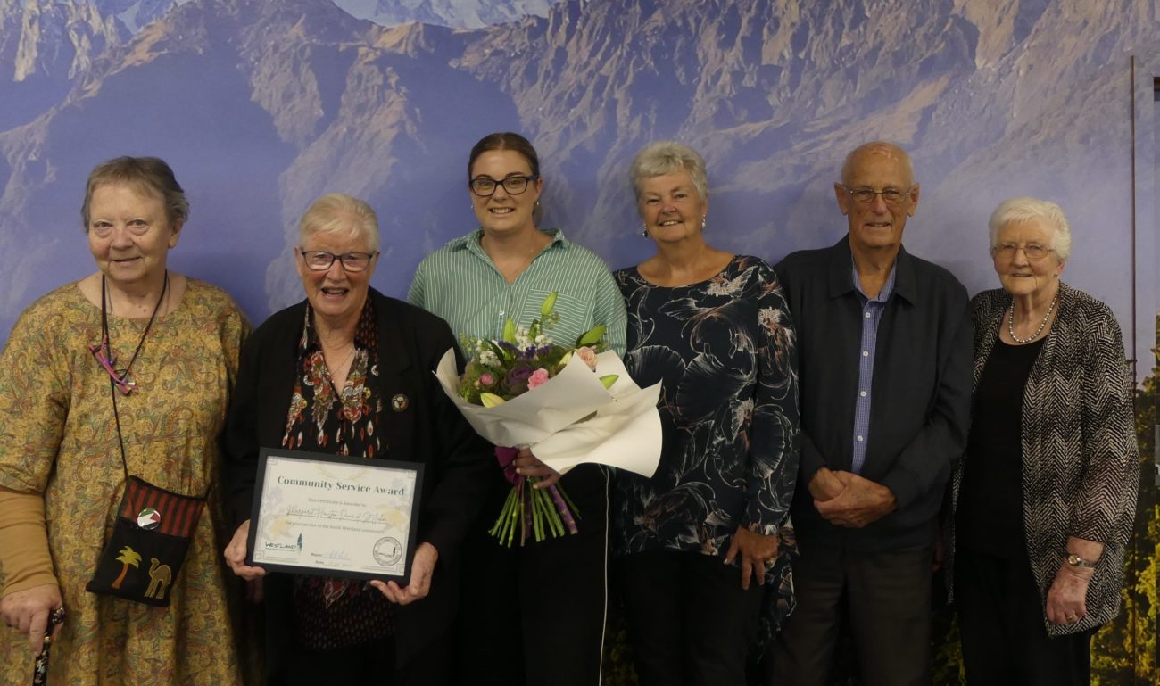Community Service Award for Maggie Houston