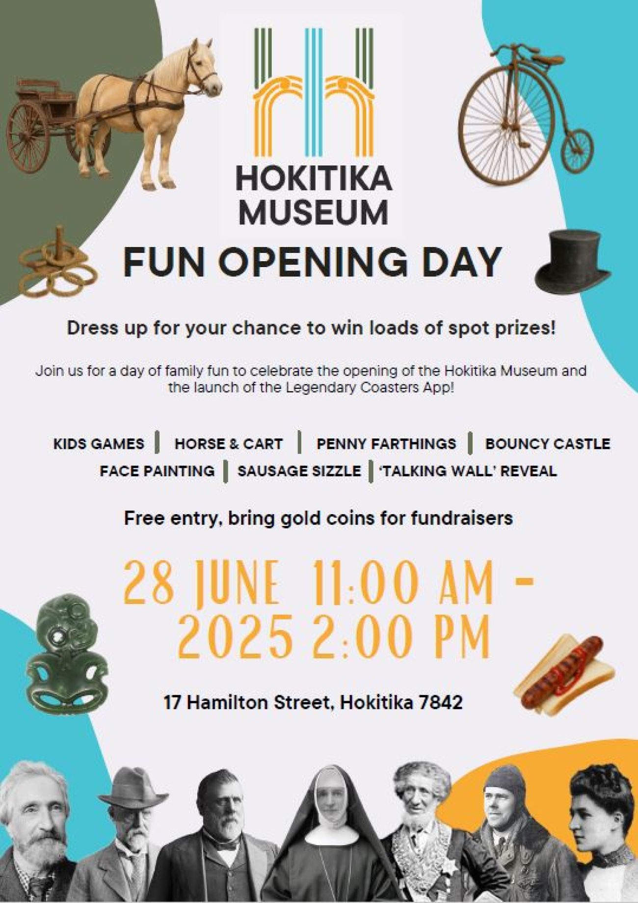 Hokitika Museum Fun Opening Day