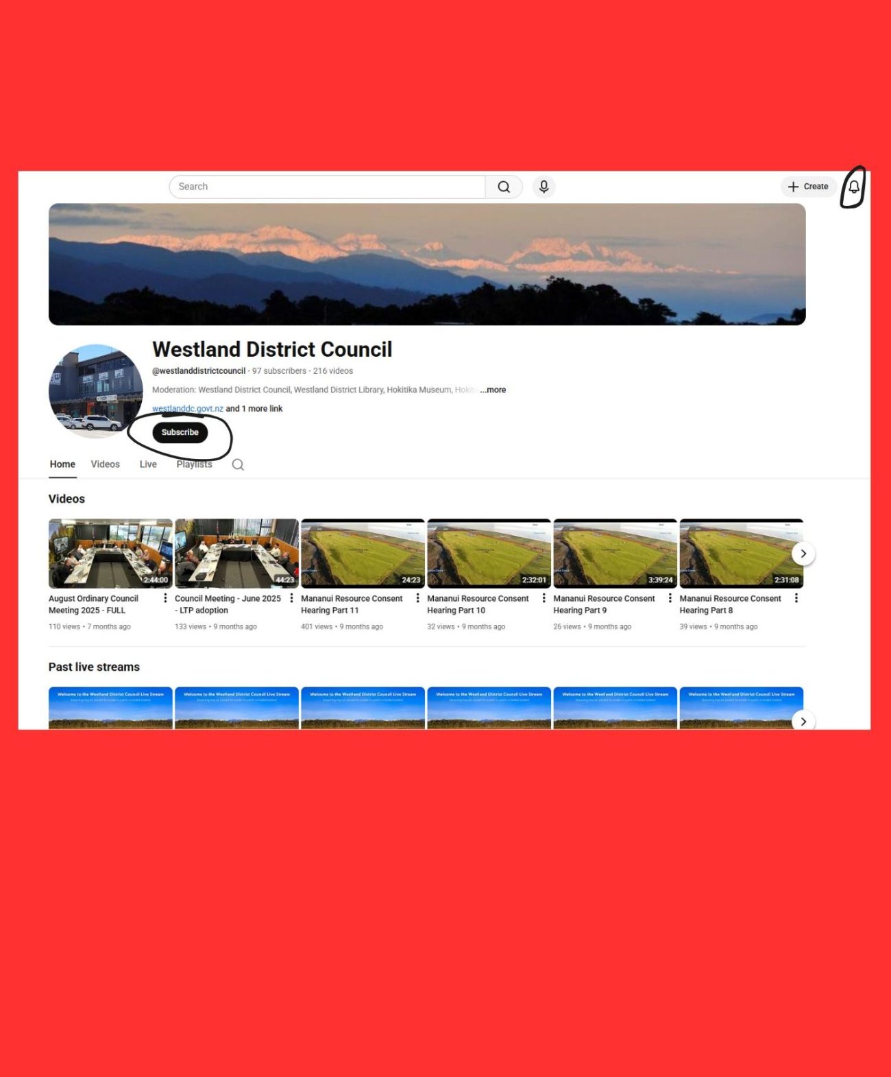 Watch council meeting recordings!